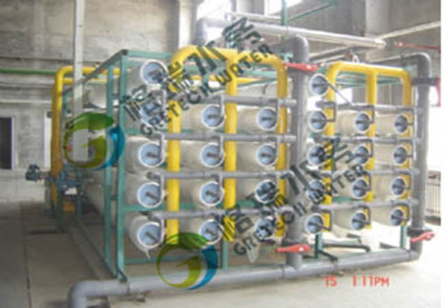 山东化工企业2*40t/h化水系统