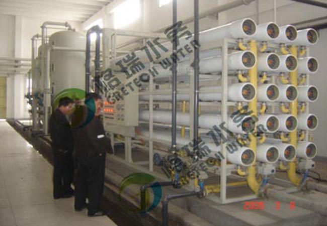 山东造纸企业2*75t/h化水系统