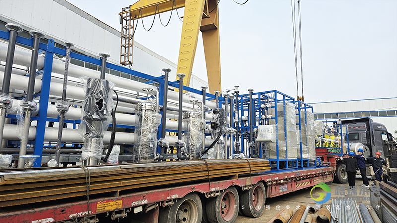 启程·河北钢铁之春：山东格瑞水务大型中水回用成套设备成功交付！